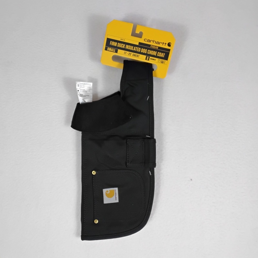Carhartt Firm Duck Insulated Dog Chore Coat Sz SMALL CHEST 16"-21"  New